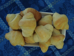 Delicious homemade crescent rolls